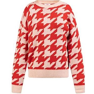 Sookie Gebreide damestrui 12425453-SO01, rozerood, XS/S, rozerood, XS/S