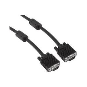 Nilox vga-filt-1.5-b VGA-kabel VGA-kabel (1,5 m, VGA (D-Sub), VGA (D-Sub)) zwart