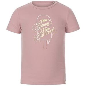 Koko Noko Roze T-shirt voor babymeisjes, stoffige roze, 62 cm