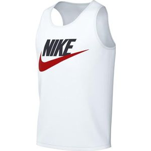 Nike - Sportswear Shirt - Blauw - Ronde Hals - Mouwloos