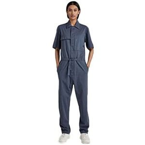 G-STAR RAW Dames Army Jersey Jumpsuit, blauw (fantem blue D22244-B771-863), XS