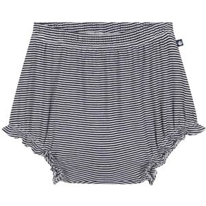 Petit Bateau broekje met bloemen voor meisjes, Blauw/Wit, 24 maanden