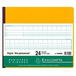 EXACOMPTA werkboek met hoofdlijst, 24 kolommen VE = 1