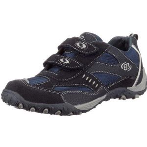 Brütting Barney V 521026, jongenssneakers, Blauw marinegrijs, 36 EU