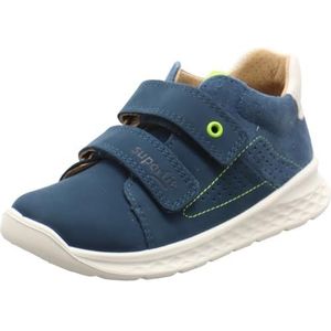 Superfit Breeze eerste wandelschoenen voor jongens, Blauw Licht Groen 8020, 8.5 UK Child Wide