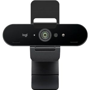 Logitech - Brio Stream Webcam - Zwart - Ultra 4K HD-video