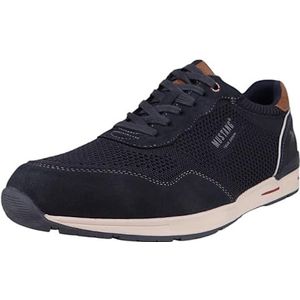 Mustang - 4154-317 - Lage Veterschoen - Donkerblauw