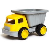 Hape E4084 Load & Tote Dump Truck - Push and Pull All Terrain Vehicle Toy