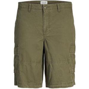 JACK & JONES Jpstcole Jjcampaign Short Cargo voor jongens, olijfgroen, S