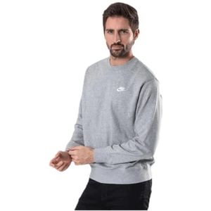 Nike Sportswear Club Sweatshirt, heren grijs heather/wit, L