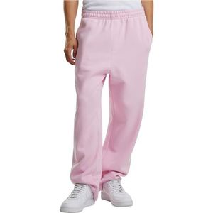 Build Your Brand - Fluffy Trackpants - Sportbroek - Softpink - Loose Fit