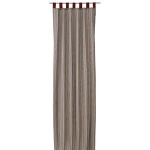 Tom Tailor 575022 lusgordijn T-Fine Stripes 140 x 255 cm, donkerrood
