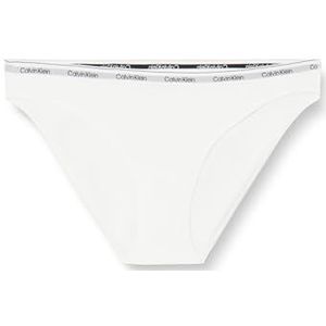 Calvin Klein Dames slip bikini vorm ondergoed, wit (white), S