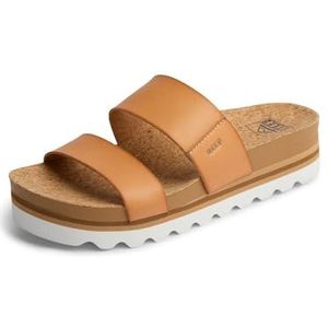 Reef - Cushion Bounce Vista - Slipper - Natural - Vegan Leer