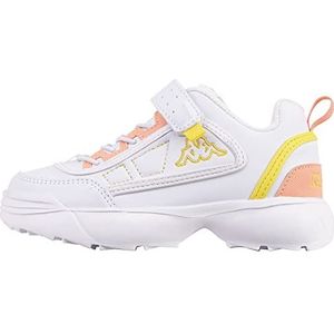 Kappa Deutschland Unisex kinderen Stylecode: 260782mfk Rave Mf K Sneakers, Witte papaya, 30 EU