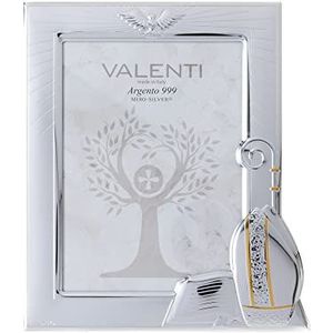 Valenti&Co zilveren fotolijst, 13 x 18 cm, perfect als cadeau voor confirmatie in de familie van vrienden of familie