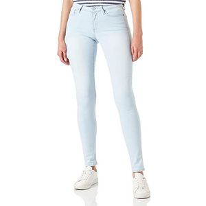 Replay Damesjeans New Luz Skinny-Fit met Power Stretch, 11 Blue Denim, 31W / 28L