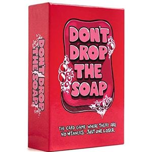 Don't Drop the Soap - 18+ - Partyspel - Snel spel met zwarte humor - Voor Volwassenen - Taal: Engels