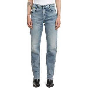 G-STAR Dames Iggie Straight Wmn Jeans, Veelkleurig (Vintage Egeïsche Zee D27704-e106-h787), 27W x 30L, Veelkleurig (Vintage Egeïsche Zee D27704-e106-h787), 27W / 30L