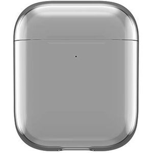 Incase metalen design case beschermhoes compatibel met Apple AirPods, Transparant donker