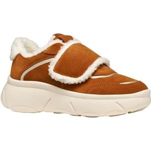 Geox D Nebula 2.0 X Sneakers voor dames, bruin, 37 EU, bruin, 37 EU