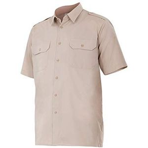 Velilla 532, Overhemd met korte mouwen met galon, beige, maat XL