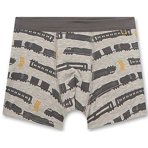 Sanetta Jongens Shorts, Light Truffle Mel, 140 cm