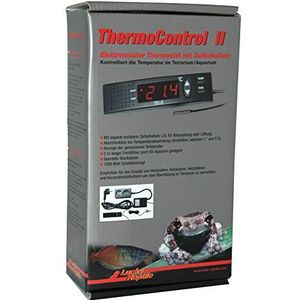 Lucky Reptile TC-2 Thermo Control II, Elektronische Thermostaat Met Timer, Zwart, 23.6 x 13.4 x 6.4 cm