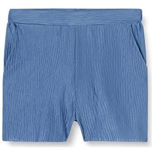 Koton Dames Mini Short Elastische Taille, Blauw (624), XS
