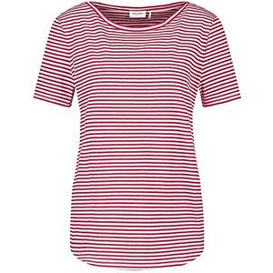 Gerry Weber T-shirt voor dames, Rood/Oranje Ringel, 46