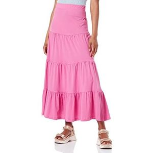 ONLY Onlmay Maxi rok JRS Rock voor dames, super roze, L