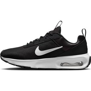 Nike Dames Air Max Intrlk Lite Sneakers, zwart, wit, 44.5 EU