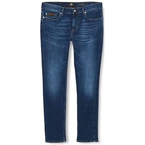 7 For All Mankind Paxtyn Special Edition Stretch Tek Jeans voor heren, Donkerblauw, 30W / 30L