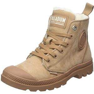 Palladium Pampa Hi Zip WL, damessneakers, Nude Bruin, 40 EU