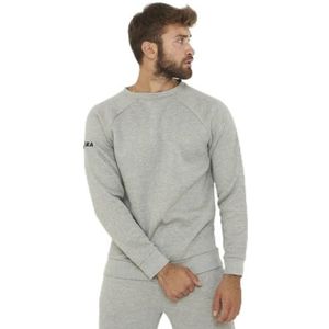 LEGEA Atlanta Jas, grijs gemêleerd, 3XS, volwassenen, uniseks, Grijs Melange, 3XS