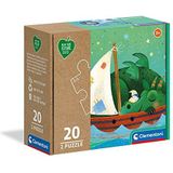 Clementoni - 24770 - Sweet Dreams - 2x20 Stuks - Made In Italy - 100% gerecycled materiaal, puzzel voor kinderen
