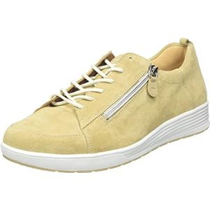 Ganter Klara Sneakers voor dames, Crème, 38.5 EU X-breed