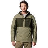 Columbia Tipton Peak 3 geïsoleerde jas voor heren, winterjas, steengroen/groen, M, steengroen/groen landschap, M