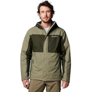 Columbia Tipton Peak 3 geïsoleerde jas voor heren, winterjas, steengroen/groen, M, steengroen/groen landschap, M