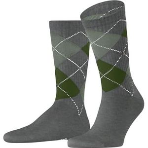 Burlington - Bond Street - Heren Sokken - Grijs Light Grey Melange - 1 Paar