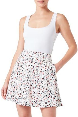 Tommy Hilfiger Dames kleine lint korte rok klein lint print/ecru 32, Kleine lint Print/Ecru, 58 NL