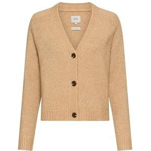 camel active - Cardigan - Karamel - Raglanmouwen - Knoopsluiting