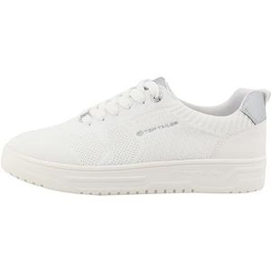 Tom Tailor Dames 7490010020 sneakers, wit, 38 EU, wit, 38 EU