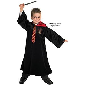 RUBIES - Officiële Harry Potter – accessoireset voor kinderkostuum – eenheidsmaat – 6 jaar en ouder – bril, toverstaf en stropdas – voor Halloween, carnaval, Kerstmis