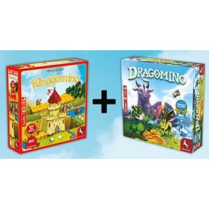 Pegasus Spiele 57114G Bundle Kingdomino + Dragomino (exclusief Amazon)