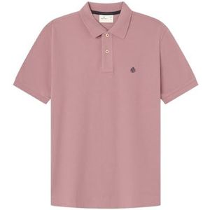 SPRINGFIELD Poloshirt voor heren, Fuchsia, S