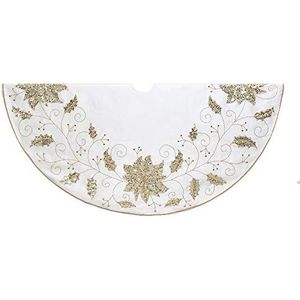 Kurt Adler 137 cm ivoor hulst boom rok