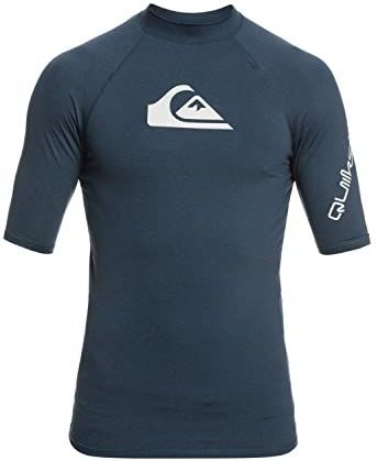Quiksilver - All Time - Rash Guard - Korte Mouw - UPF 50 - Heren