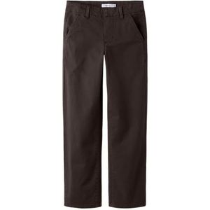 Straight Leg Broek - Twill - Regular Fit - Voorzakken - Sierzakken Achterkant