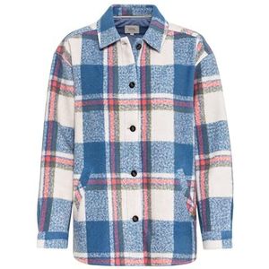 camel active Geruit overshirt met twee steekzakken, Navy Check, XXL